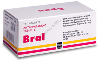 Bral 0.1 mg/500 mg/5 mg comprimate