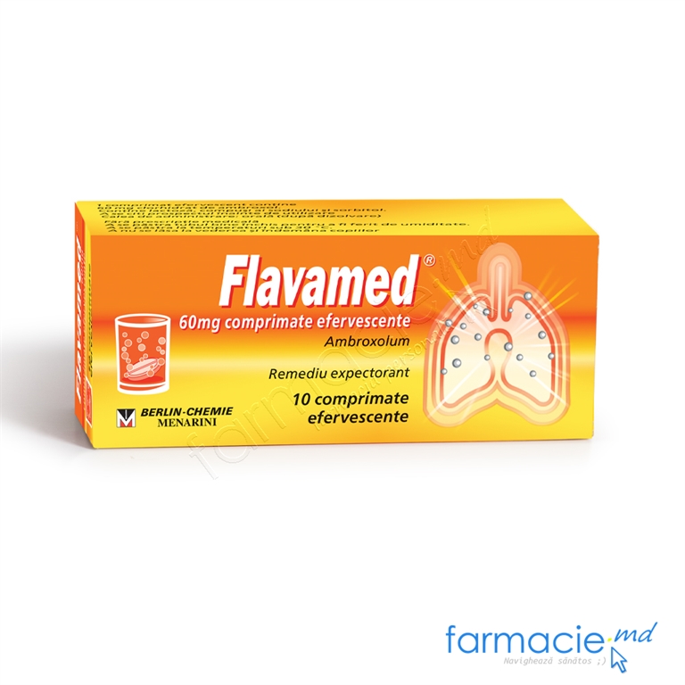 Flavamed 60 mg comprimate efervescente