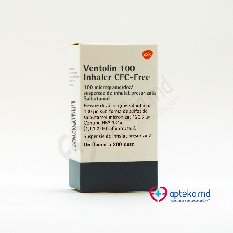 Inhalator GlaxoSmithKline Export (prod.: Glaxo Wellcome Production, Franta; GlaxoSmithKline Pharmaceutical