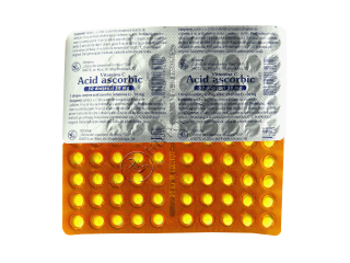 Acid ascorbic 50 mg drajeuri