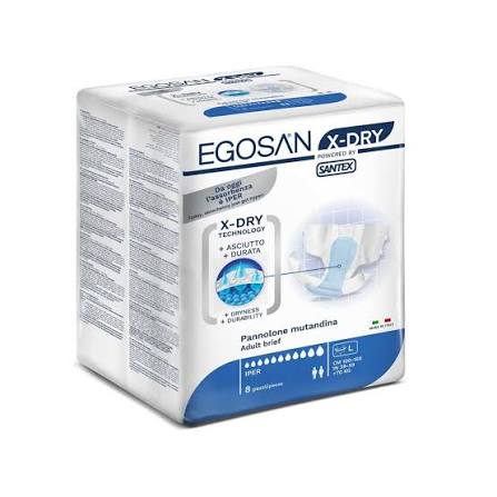 Egosan X-Dry Hyper для взрослых L 8 шт.