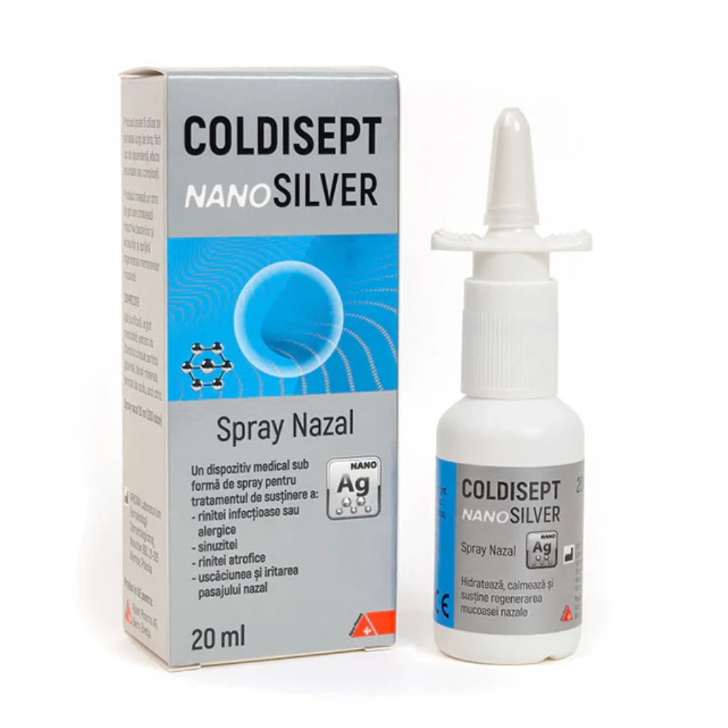 Coldisept Nanosilver spray nazal 20 мл