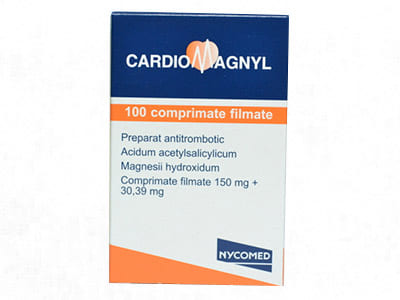 Cardiomagnyl 150 mg comprimate filmate