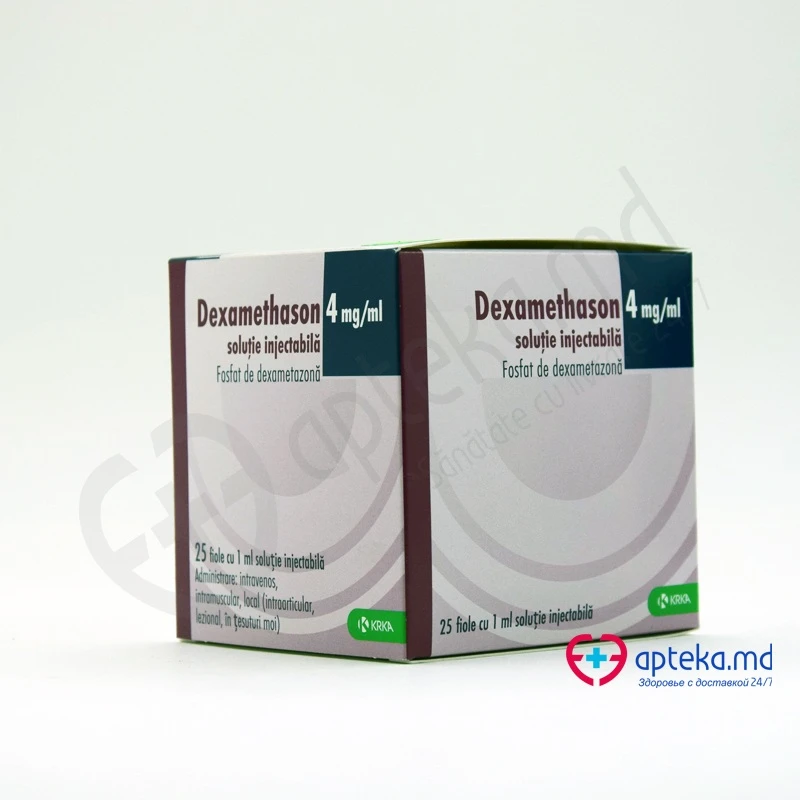 Dexamethason 4 mg/ml / 1 ml soluţie injectabilă
