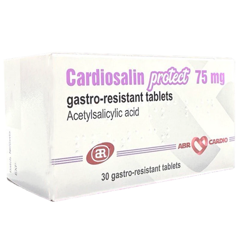 Cardiosalin Protect 75 mg comprimate gastrorezistente