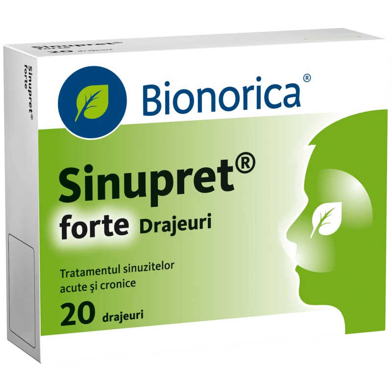 Sinupret forte drajeuri