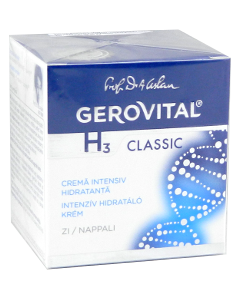 Farmec Gerovital H3 Classic intensiv hidratanta 50 ml Cremă 1 comp