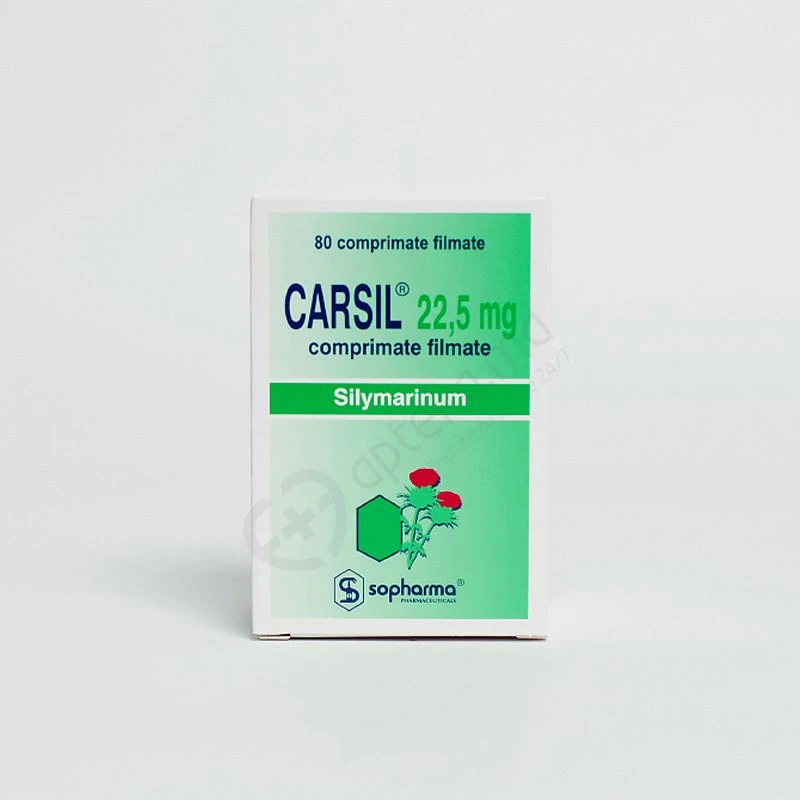 Carsil 22,5 mg drajeuri