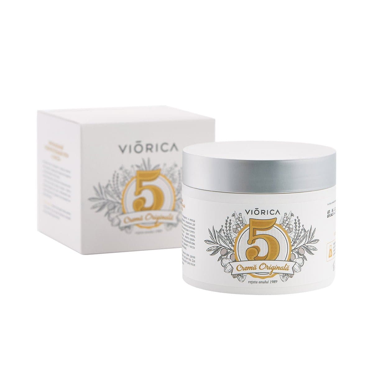 Viorica cremă-de-corp-originală-supernutritivă-5-uleiuri Cremă