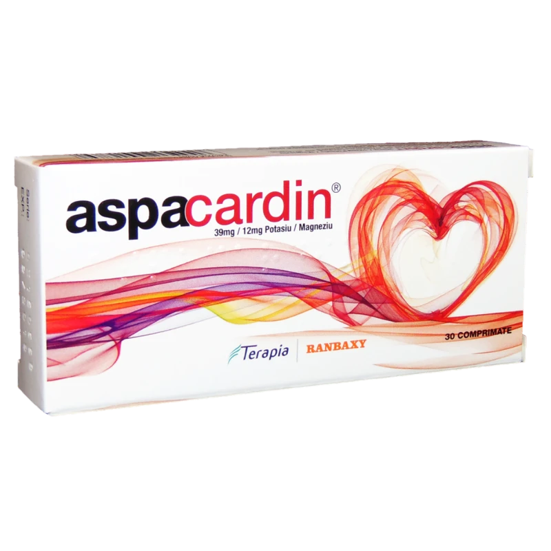 Aspacardin 39 mg/12 mg comprimate 39 mg/12 mg comprimate