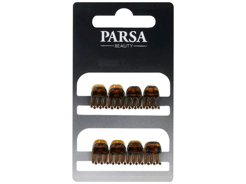 PARSA Beauty Agrafe de par mini maro