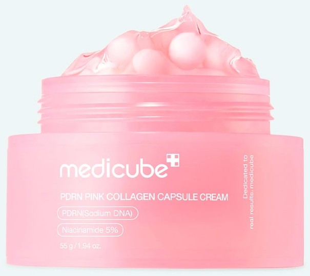 Medicube, PDRN Pink Collagen Capsule Cream, 55 ml