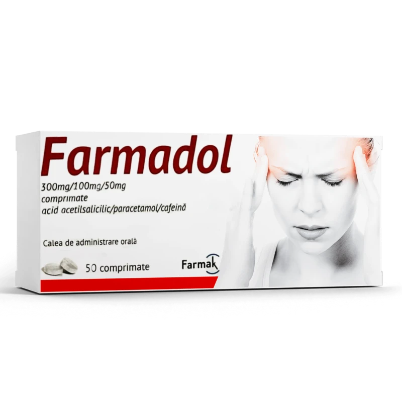 Farmadol 300 mg/100 mg/50 mg comprimate