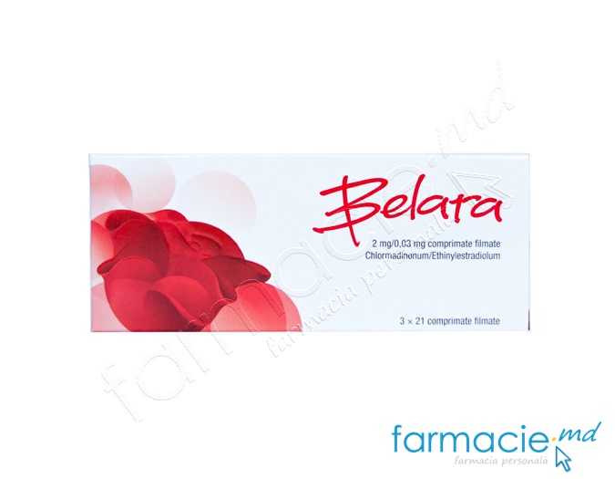 Belara 2 mg/0,03 mg comprimate filmate