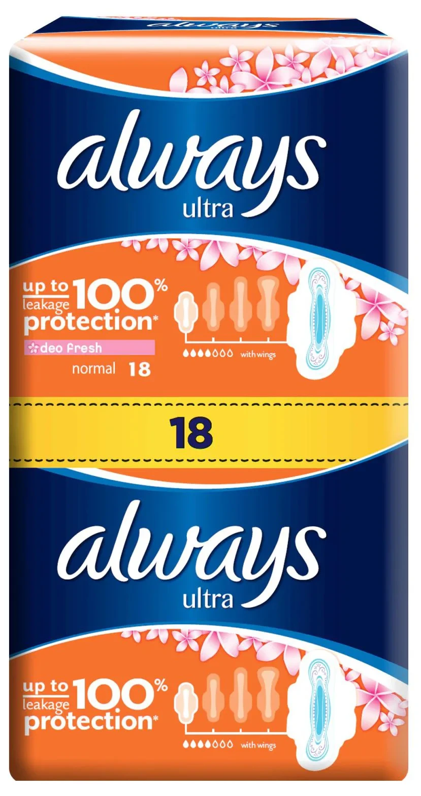 Absorbante Always Ultra Fresh Normal Duo, 18 buc.