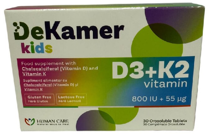 Dekamer Vit. D3 + Vit.E N30