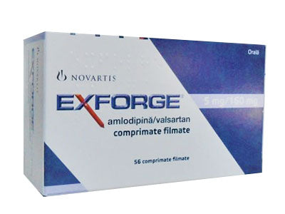 Exforge 160 mg/5 mg comprimate filmate