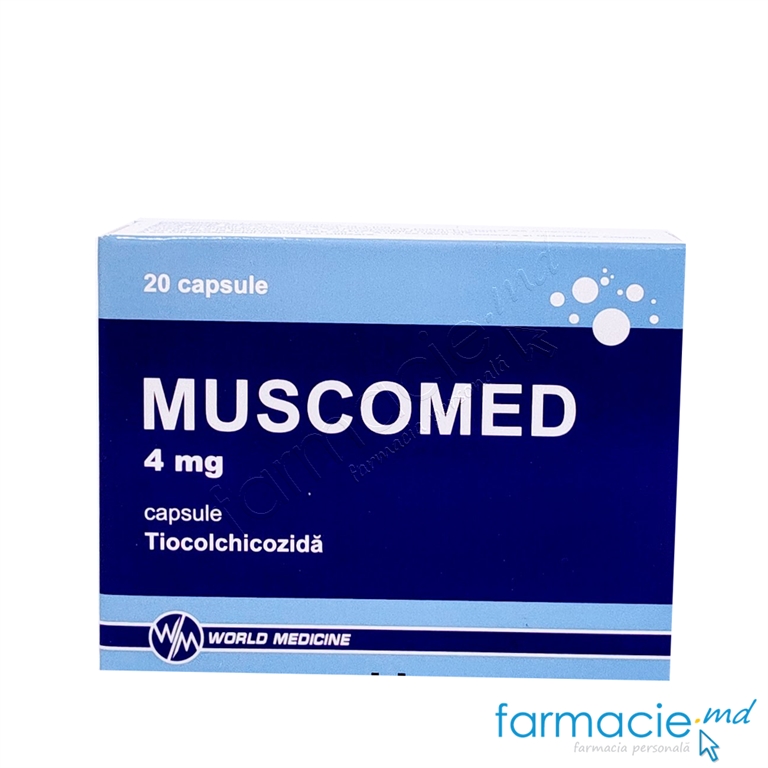 Muscomed 4 mg capsule
