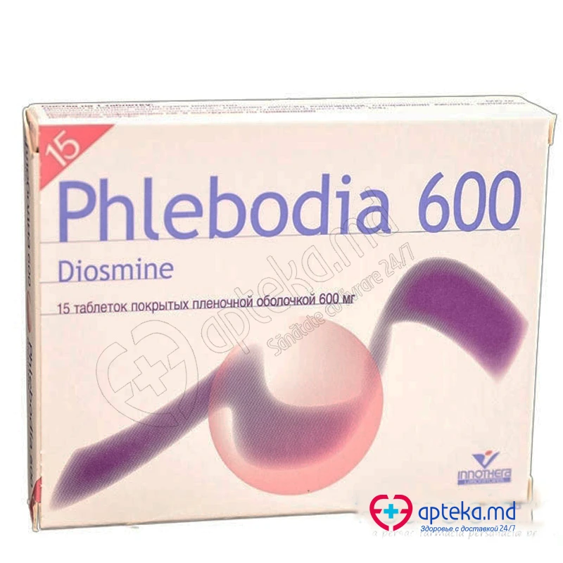 Phlebodia 600 600 mg comprimate filmate