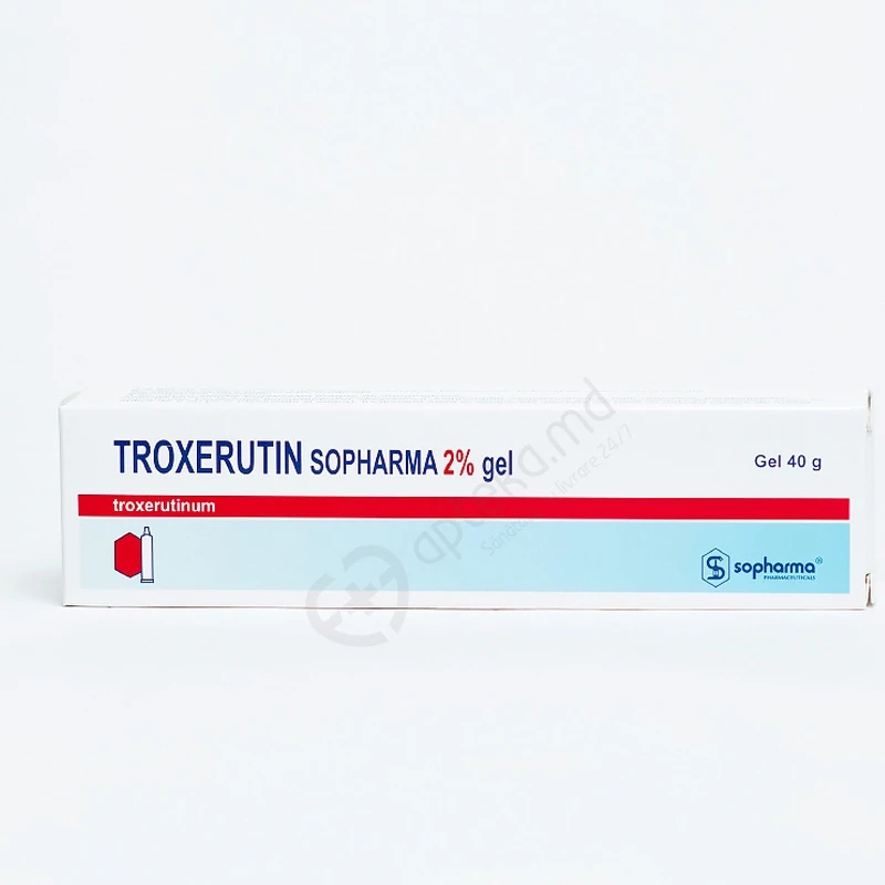 TROXERUTIN SOPHARMA 20 mg/g / 40 g gel