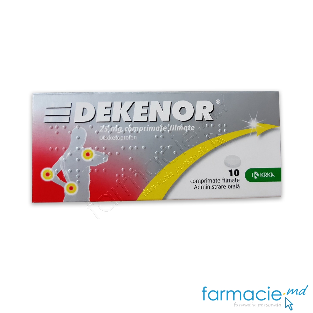 Dekenor 25 mg comprimate filmate