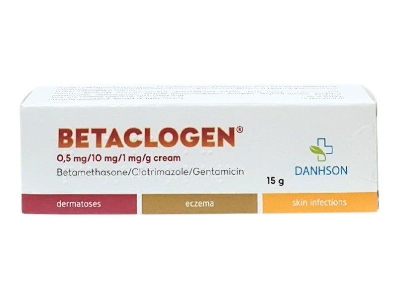 Betaclogen 0,5 mg/10 mg/1 mg/g / 15 g cremă