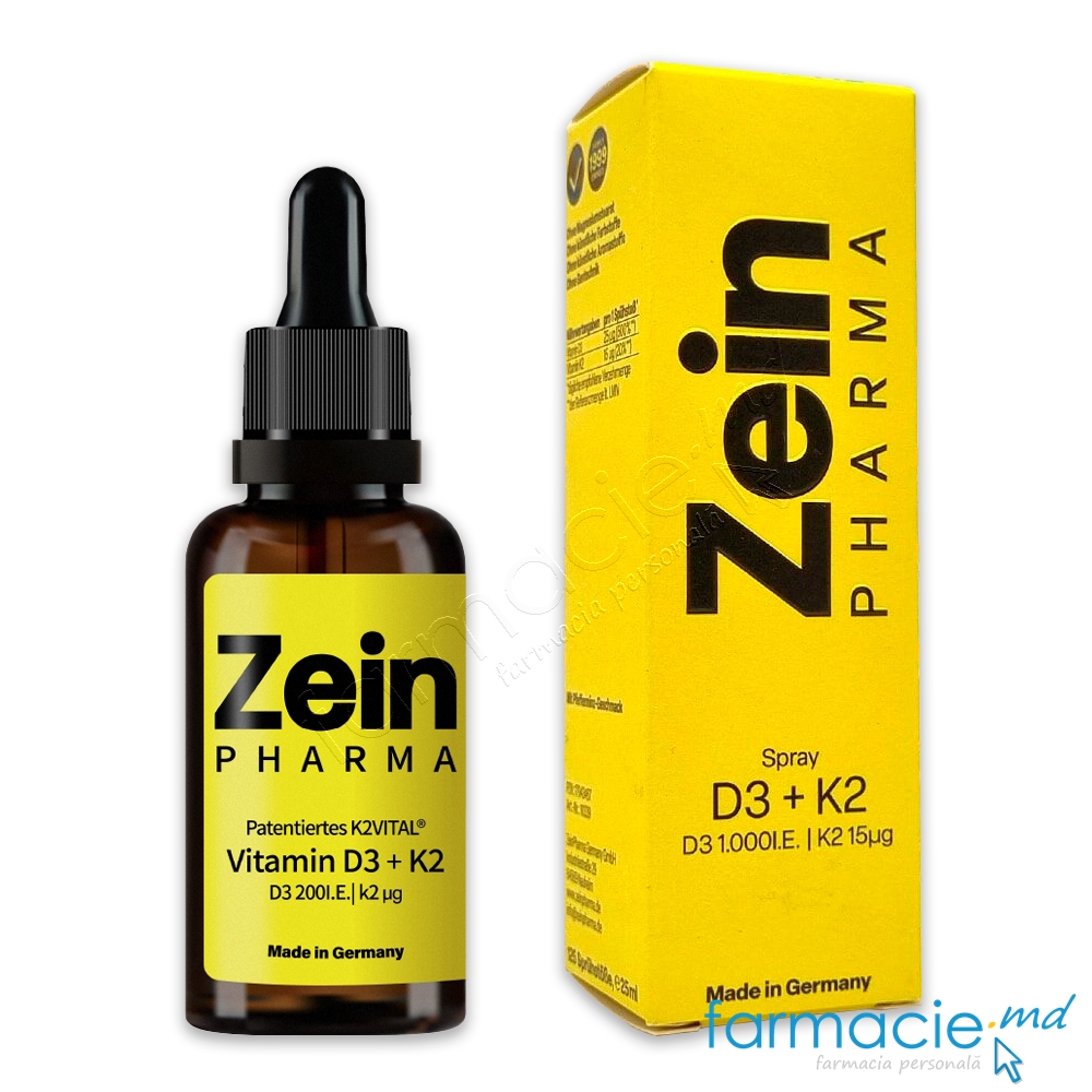 ZeinPharma Vit. D3 200 UI + Vit.A 20 ml