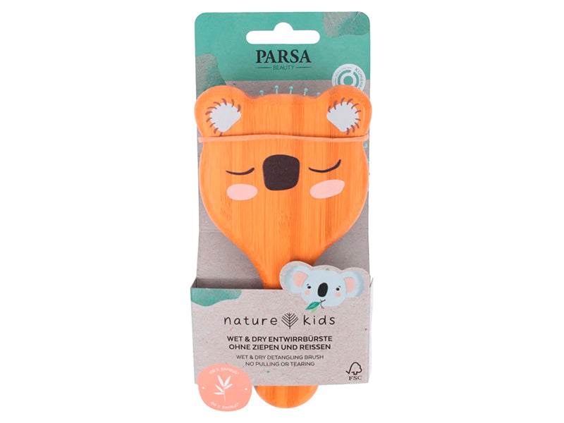PARSA Kids Perie de par din bambus Koala Print