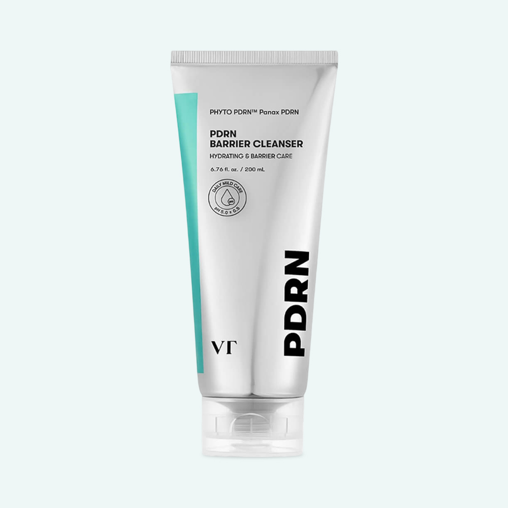 Spumă de curățare cu PDRN și 5 ceramide VT Cosmetics PDRN+ Barrier Cleanser – 200 ml