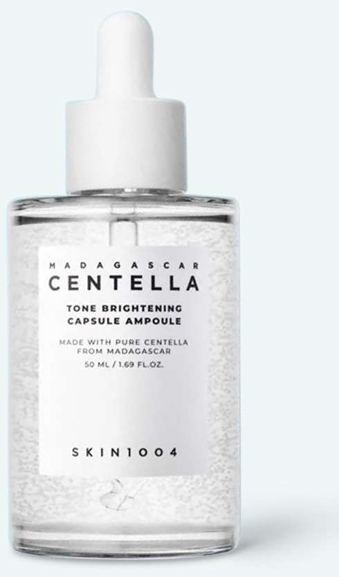 Ser-ampulă iluminant pentru petele pigmentare SKIN1004 Madagascar Centella Tone Brightening Capsule Ampoule 50ml