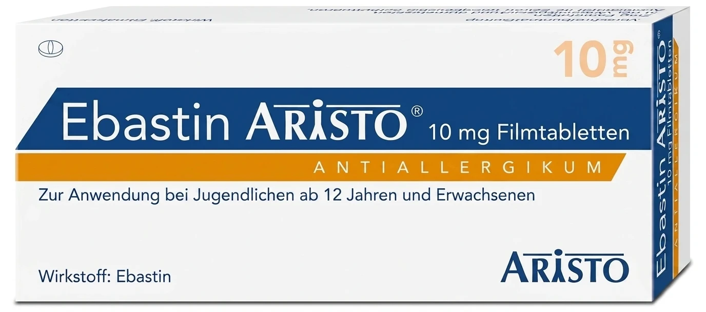 Ebastin Aristo 10 mg comprimate orodispersabile 10 mg comprimate orodispersabile