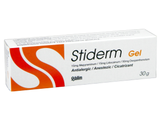 Stiderm Gel 15 mg/15 mg/50 mg / 30 g gel