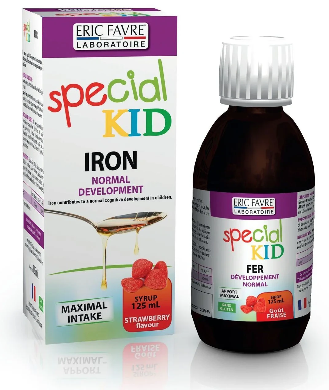 Eric Favre Sirop pentru copii Special Kid Iron cu fier, 125 ml