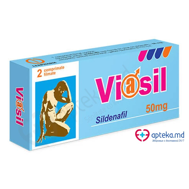 Viasil 50 mg comprimate filmate
