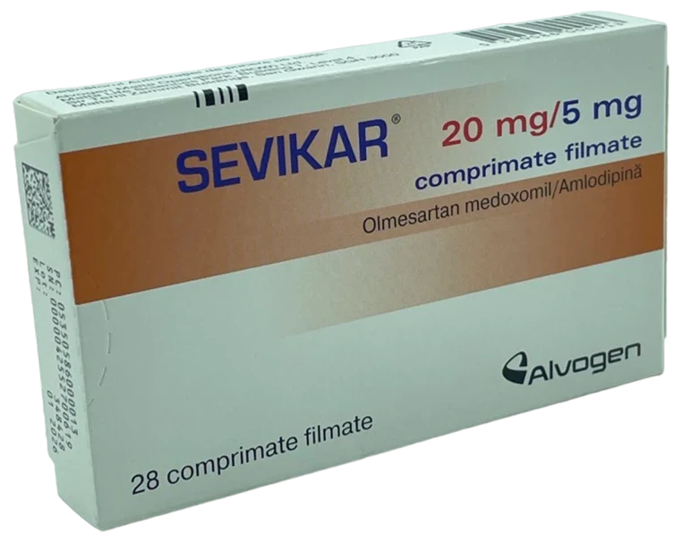 Sevikar 20 mg/5 mg comprimate filmate
