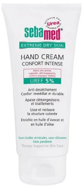 Sebamed Extreme Dry de mîini de relief Uree 5% Cremă