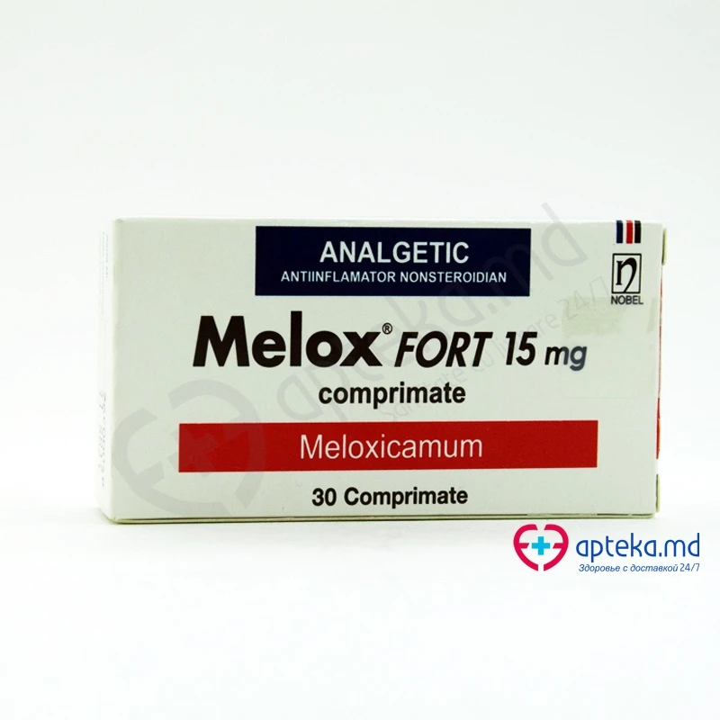 Melox Fort 15 mg comprimate