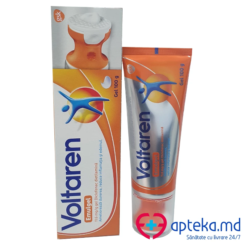 Voltaren ActiPro 11,6 mg/g 11,6 mg/g / 100 g gel