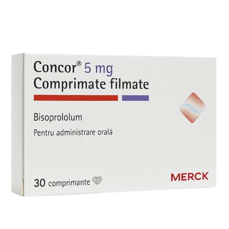 Concor 5 mg comprimate filmate