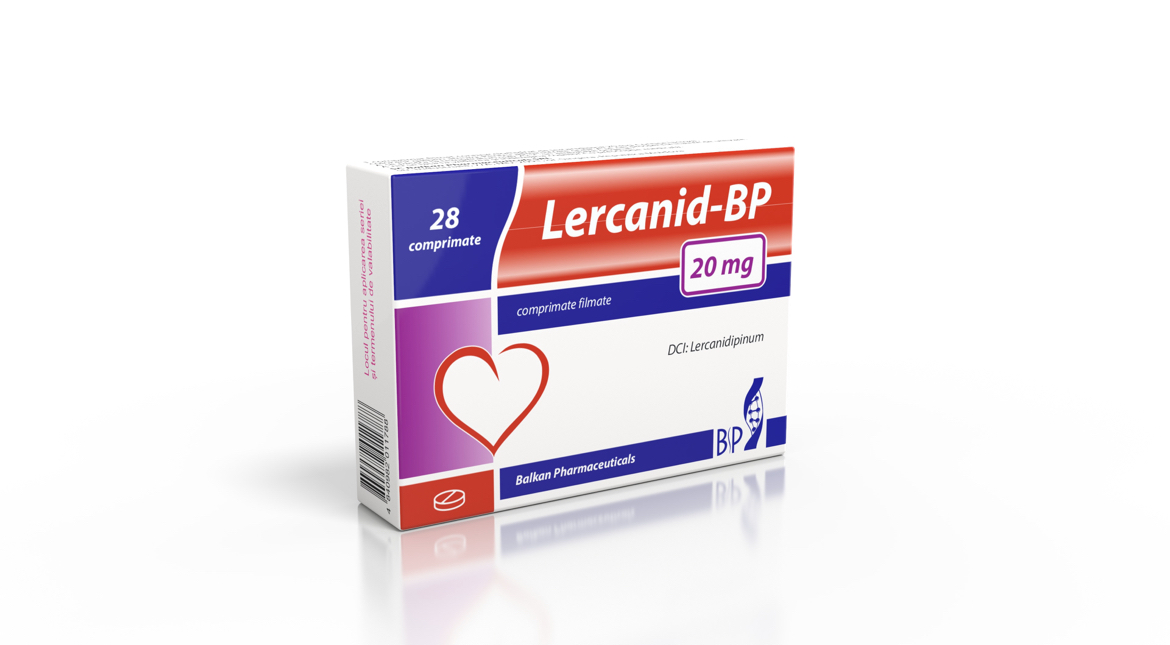 Lercanid-BP 20 mg comprimate filmate
