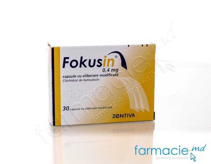Fokusin 0,4 mg capsule cu eliberare modificată