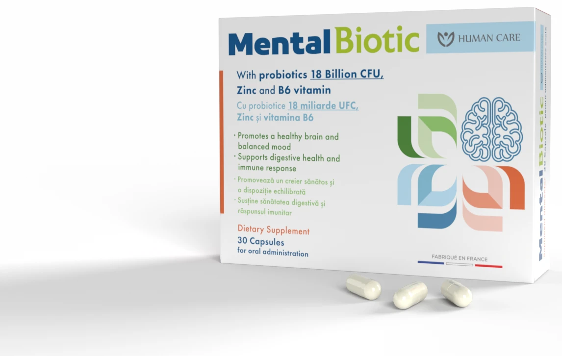 Human Care Vit. B6 + Zinc N30 caps
