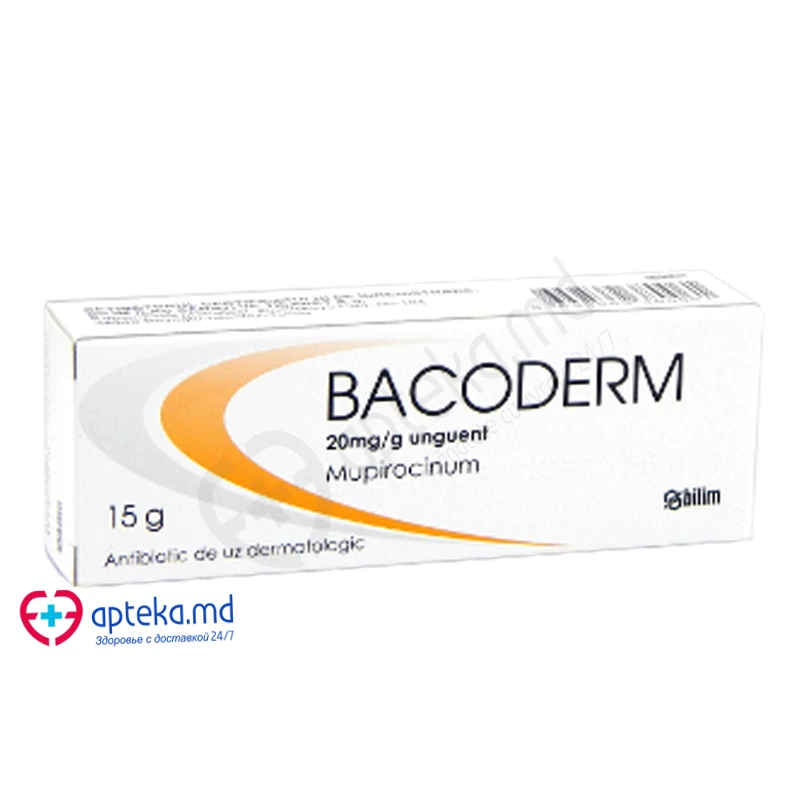 Bacoderm 20 mg/g / 15 g unguent