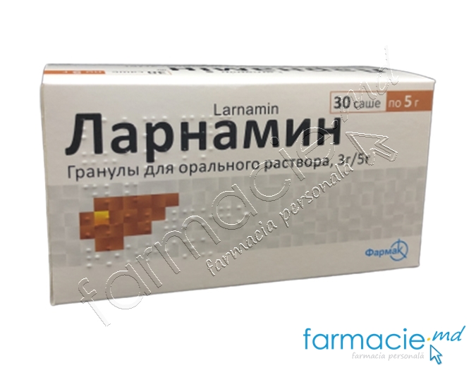 Larnamin 3 g / 5 g granule pentru soluţie orală