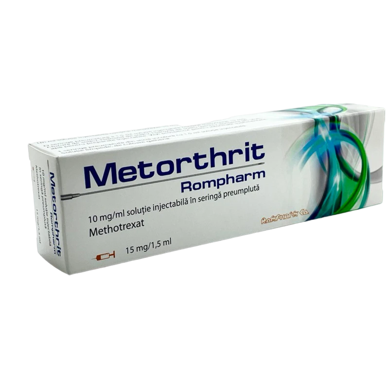 Metorthrit Rompharm 10 mg/ml / 1,5 ml soluţie injectabilă în seringă preumplută