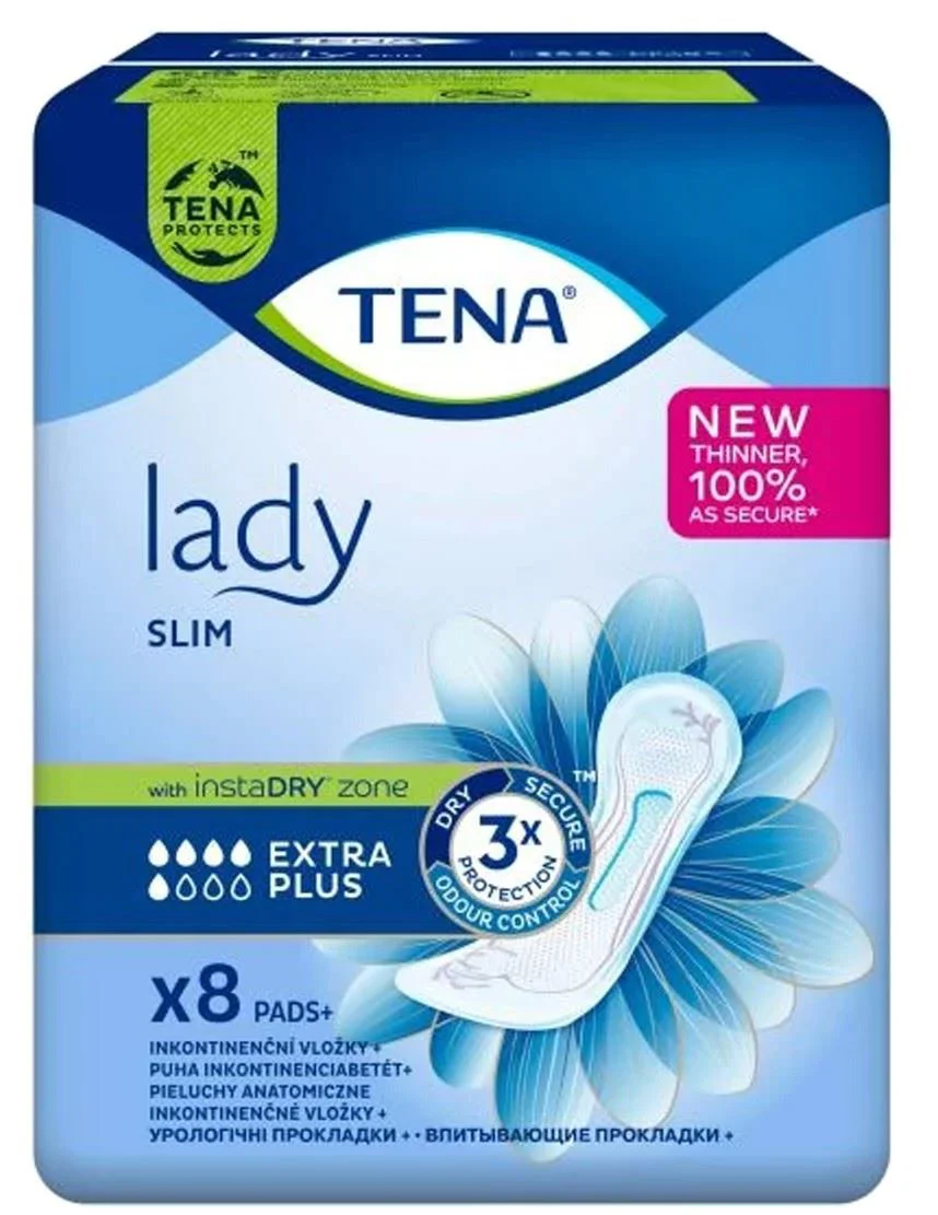 Absorbante urologice Tena Lady Slim Extra Plus, 8 buc.