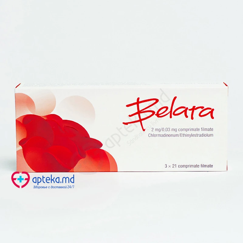Belara 2 mg/0,03 mg comprimate filmate