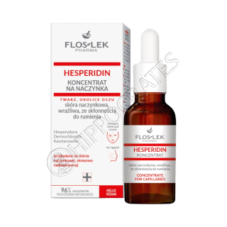 Floslek Sp.Z o.o Floslek Hesperidin Concentrat pentru capilare piele sen 30 ml
