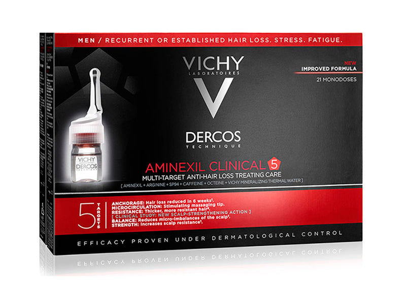 Vichy Dercos Aminexil Clinical 5 Barbati 21 fiole x 6ml 21 fiole