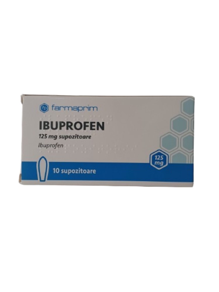 Ibuprofen 125 mg supozitoare
